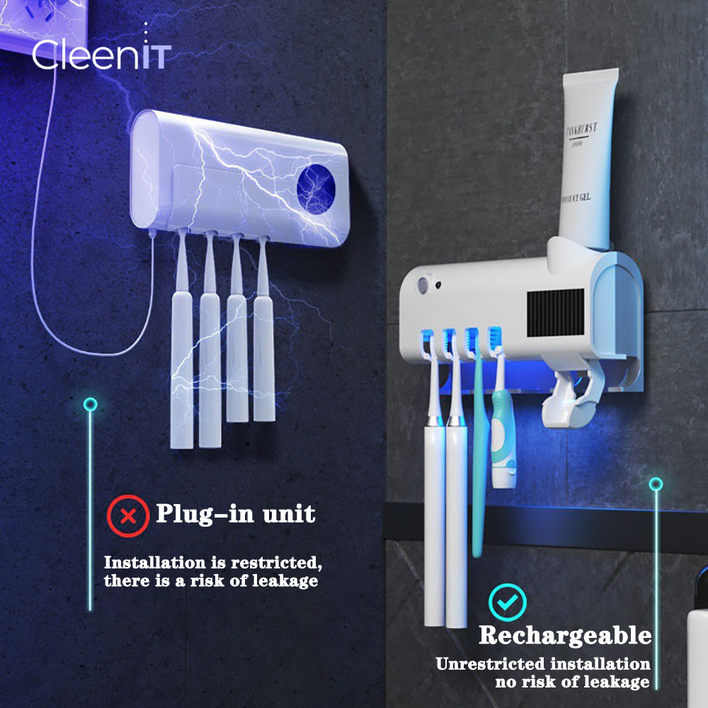 CleenIT Catch™ UV Toothbrush Sterilizer